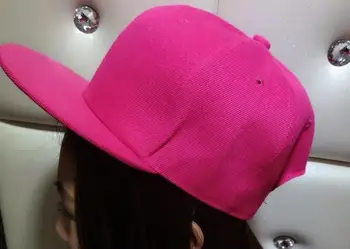 120pcs/lot 2015 אופנה soild צבע ריקודי רחוב snapback היפ הופ כובע כובע/שמש/כובע בייסבול 20color בשביל לבחור