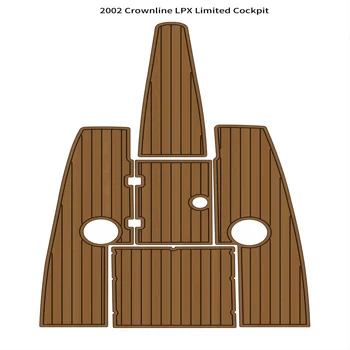 2002 Crownline LPX מוגבל הטייס הספינה קצף EVA דמוית עץ טיק לסיפון קומה כרית מחצלת