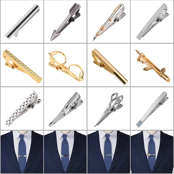 2023New לקשור Mens קליפ מתכת עניבה קליפים סיכת אבזם מלחציים החתונה קסם יצירתי סיכת עניבה לגברים מתנה