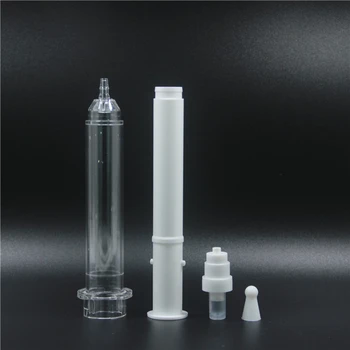 20ML 50pcs/lot נטול אוויר ריק קוסמטי קרם עיניים אחסון בקבוק אלגנטי DIY פלסטיק איכותי המהות מזרק כלי איפור