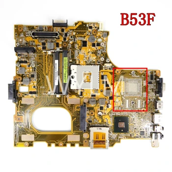 B53F המחברת הלוח האם Asus B53J B53F B53 HM55 מחשב נייד לוח אם 100% נבדק