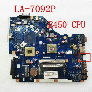 P5WE6 לה-7092P מחשב נייד לוח אם עבור Acer aspire 5250 E350 E450 CPU לה-7092P MBRJY02001 Mainboard DDR3