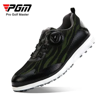 PGM גולף חדש של גברים נעלי ספורט נגד החלקה נעלי ספורט ידית שרוכי הנעליים לנשימה רשת עליון