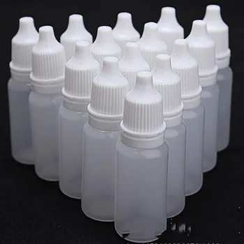 Wholesell 50PC/הרבה 20ML פלסטיק ריק טיפות עיניים בקבוק Squeezable טפי בקבוקים עין נוזלי טפי בקבוק למילוי חוזר