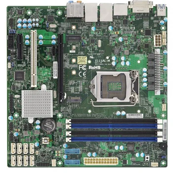 X11Sae-מ ' עבור Supermicro העבודה לוח האם C236 ערכת השבבים LGA1151 Xeon E3-1200 v5/v6 6/7. גן Core i7/i5/i3 סדרה