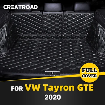 אוטומטי מלא כיסוי תא המטען מחצלת עבור פולקסווגן פולקסווגן Tayron GTE 2020 רכב אתחול כיסוי כרית אוניית מטען פנים-מגן אביזרים
