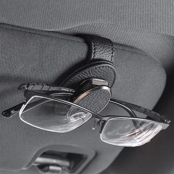 הרכב משקפיים מקרה אוטומטי מגן השמש משקפיים מחזיק משקפי שמש קליפ כרטיס כרטיס מחזיק עט מקרה קליפ תיבות אוניברסלי אביזרי רכב
