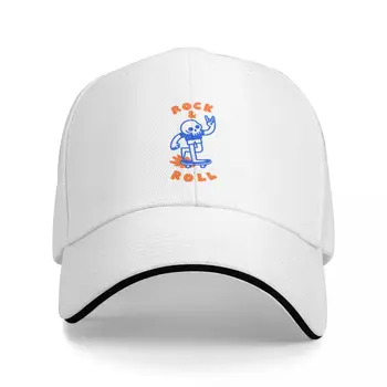 כלי להקת כובע בייסבול עבור גברים, נשים, Snapback רוק & רול גולגולת כובע חדש מצחיק כובע כובעים חדש הכובע אישה כובעים