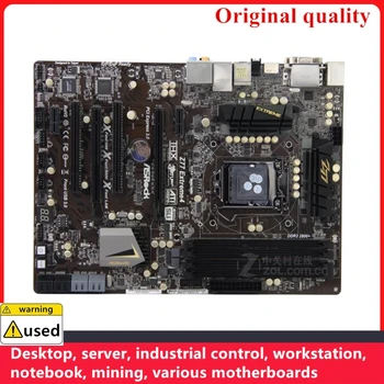 משמש ASROCK Z77 Extreme4 לוחות אם LGA 1155 32GB DDR3 ATX עבור אינטל Z77 Overclocking שולחן העבודה Mainboard SATA III USB3.0